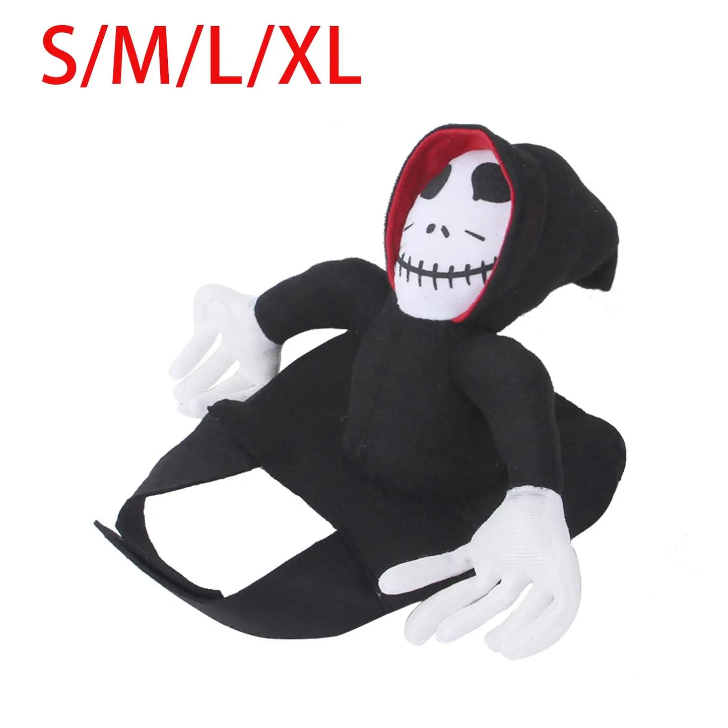 Halloween Pet Ghost Costume – Spooky Cute Dog & Cat Cape for Parties