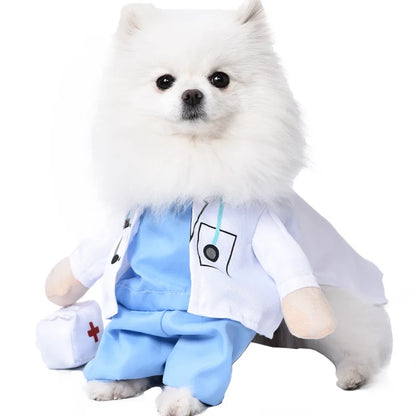 Halloween Dog & Cat Costume – Funny Small Dog Jacket & Creative Pet Outfit