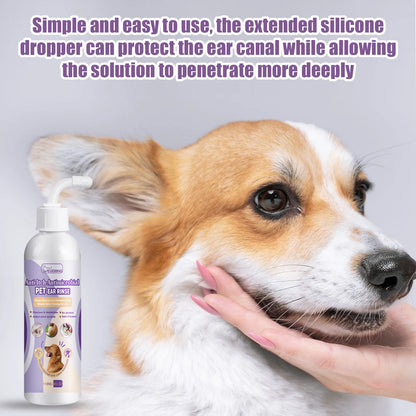 YEGBONG 100ml Hypoallergenic Pet Ear Cleaning Solution – Gentle & Vet-Recommended for Dogs & Cats