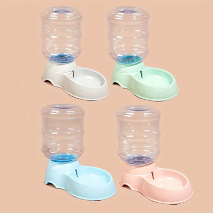 Pet dog and cat water feeding and feeder  can be large capacity automatic water storage water feeder  and feeder