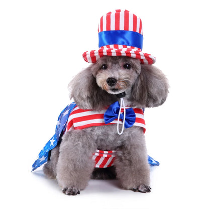 Halloween & Christmas Pet Costume – Cat & Dog Cosplay Dress-Up Outfit