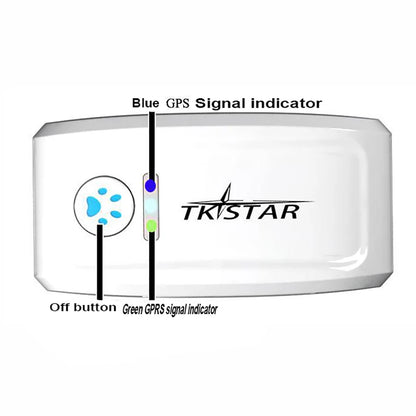 TK-STAR TK909 GPS Pet Tracker – GSM SMS GPRS Tracker with Free App